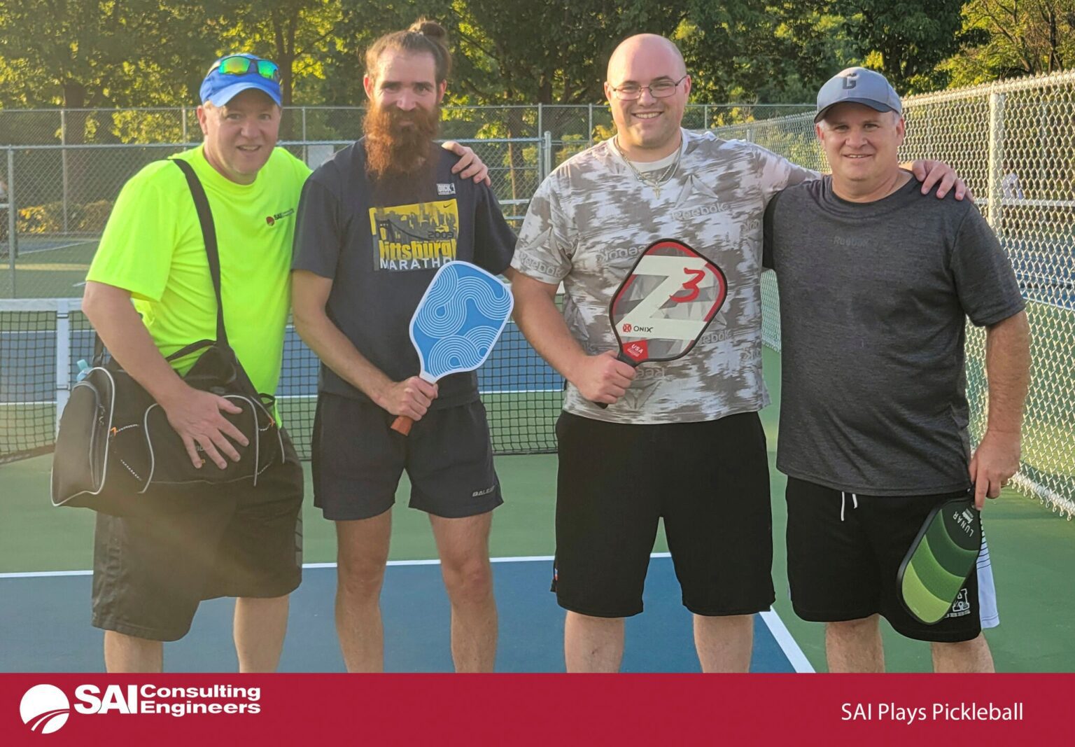 SAI Plays Pickleball – SAI Consulting Engineers, Inc.
